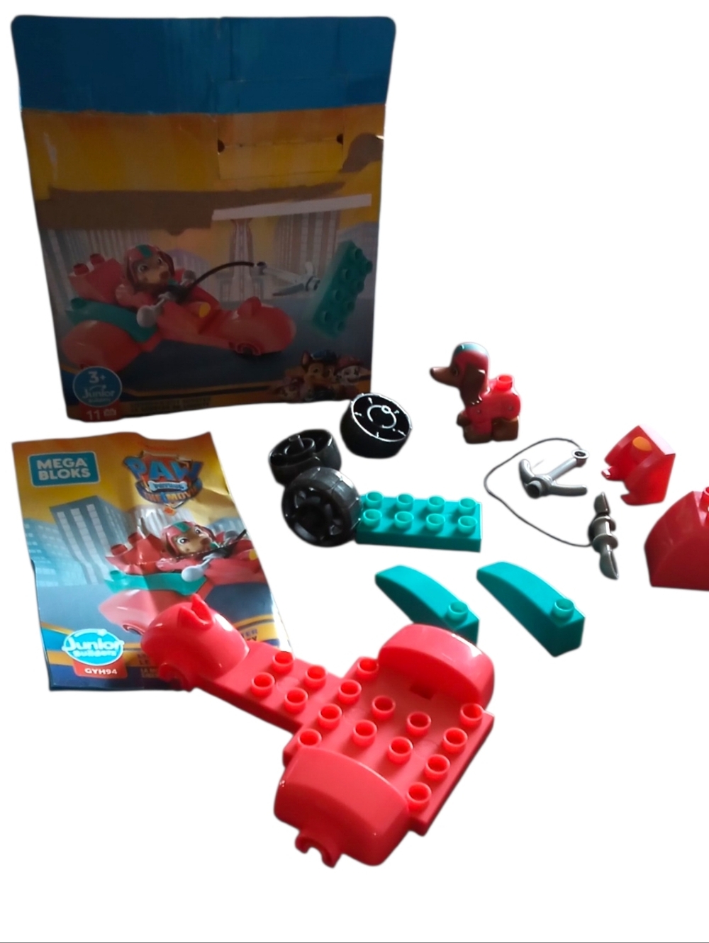 MEGA BLOCKS JUNIOR (3+) PAW PATROL Liberty's City Scooter